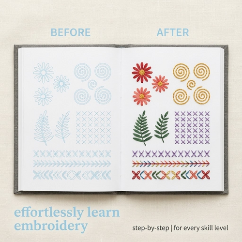 Embroidery Stitch Book