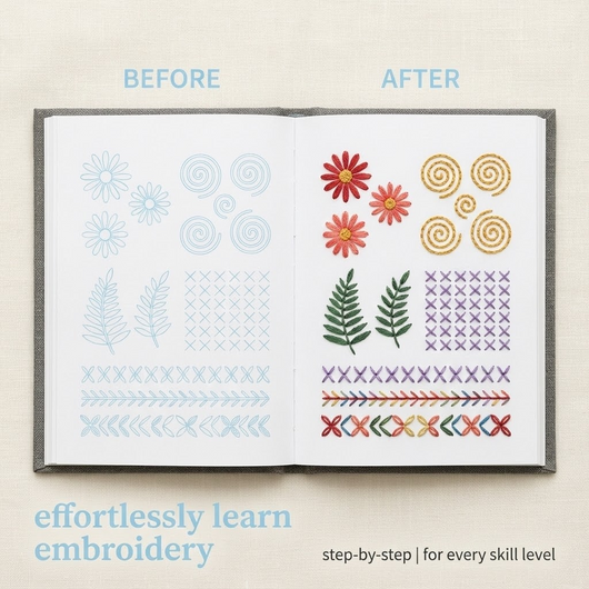 Embroidery Stitch Book